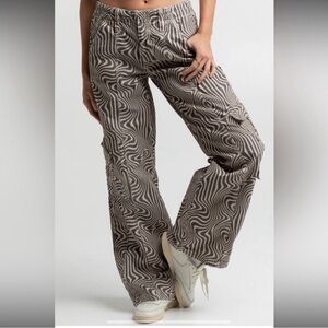 BDG Zebra Stripe Cargo Pants